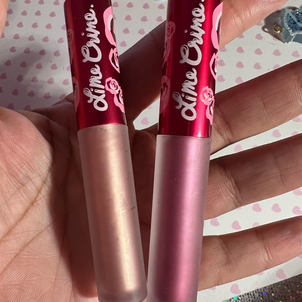 Like Crime Vibe & Blondie Metallic liquid lipstick